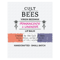 Frankincense & Lavender | Infused Virgin Beeswax Lip Balm