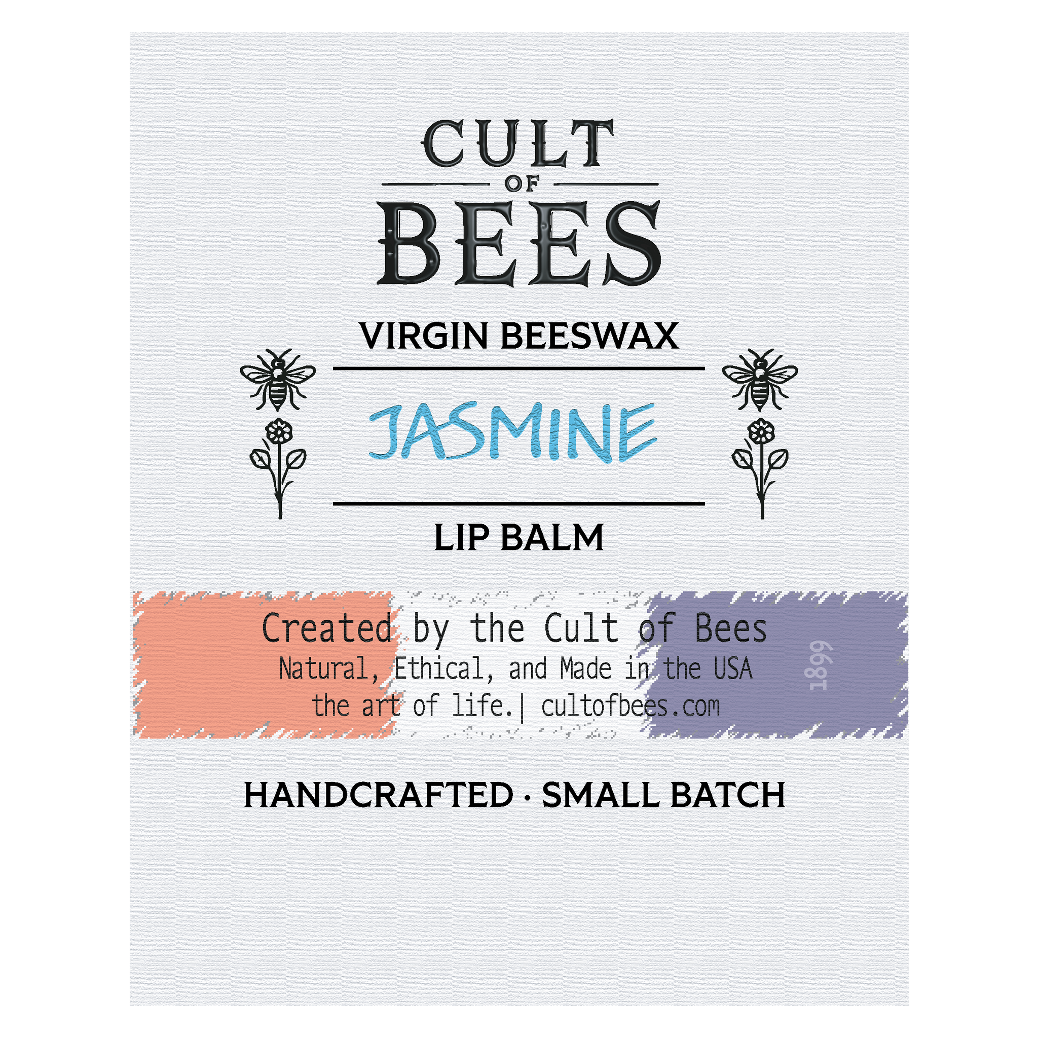 Jasmine | Infused Virgin Beeswax Lip Balm