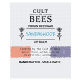 Sandalwood | Infused Virgin Beeswax Lip Balm