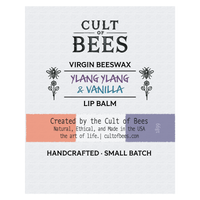 Ylang-Ylang & Vanilla | Infused Virgin Beeswax Lip Balm