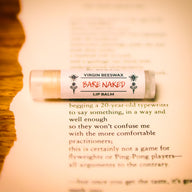Bare Naked | Neutral Virgin Beeswax Lip Balm