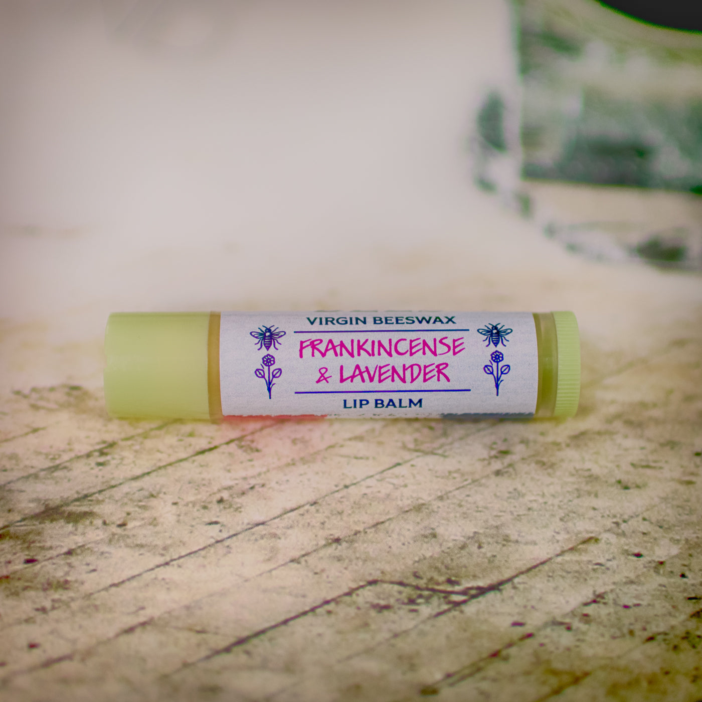 Frankincense & Lavender | Infused Virgin Beeswax Lip Balm