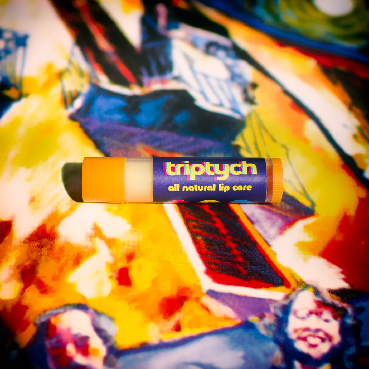 Triptych: All Natural Lip Balm with Virgin Beeswax, Lanolin & Emu Oil