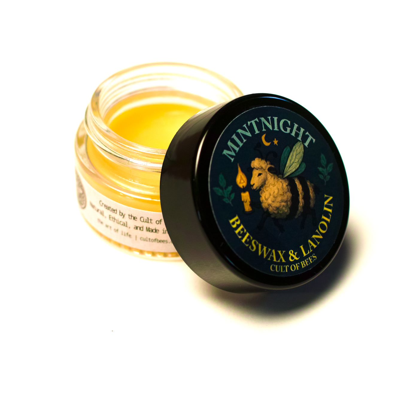 MintNight Lip Mask | Beeswax & Lanolin with Peppermint
