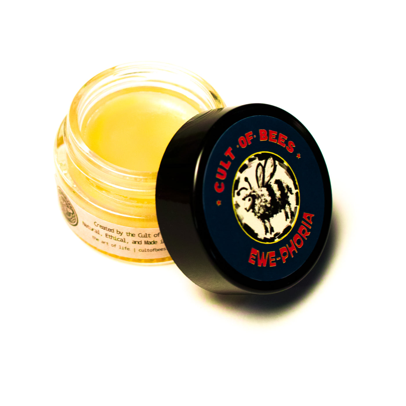 Ewe-phoria Lip Mask | Lanolin & Lavender-Infused Red Raspberry Seed Oil