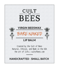 Bare Naked | Neutral Virgin Beeswax Lip Balm