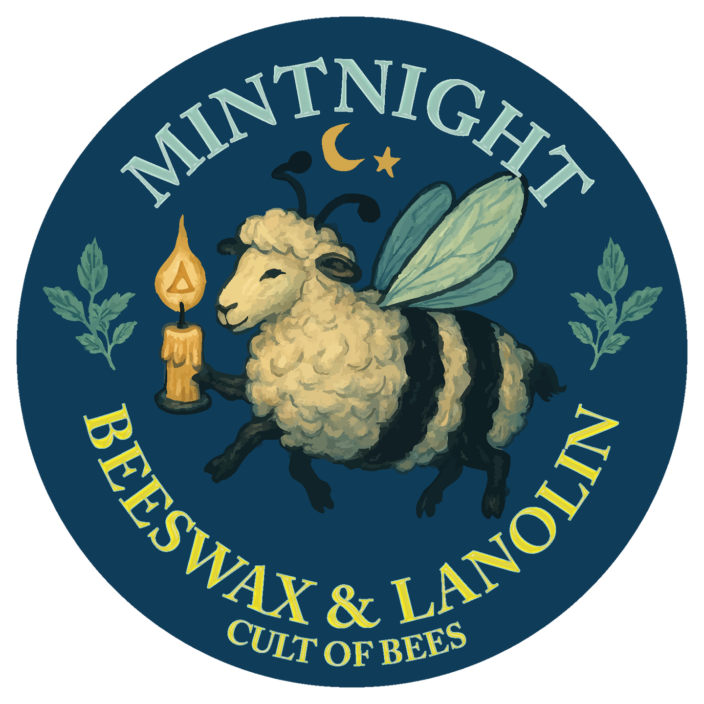 MintNight Lip Mask | Beeswax & Lanolin with Peppermint