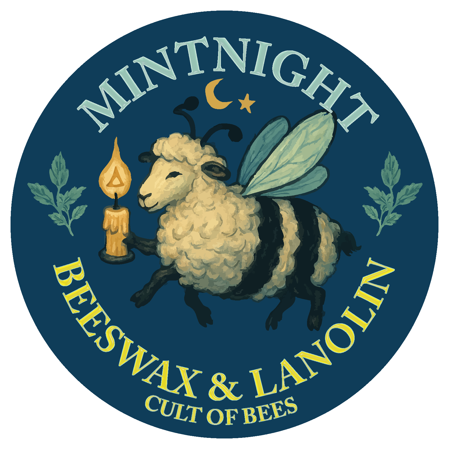 MintNight Lip Mask | Beeswax & Lanolin with Peppermint