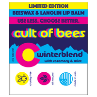 Winterblend: Beeswax & Lanolin Lip Balm with Rosemary & Mint | Special Edition