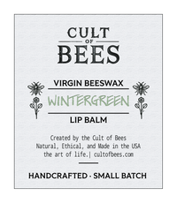 Wintergreen | Infused Virgin Beeswax Lip Balm